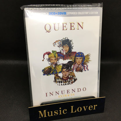 QUEEN / INNUENDO ARTIFACTS �• EXTRACTS EXPANDED COLLECTOR'S EDITION (4CD+3DVD)