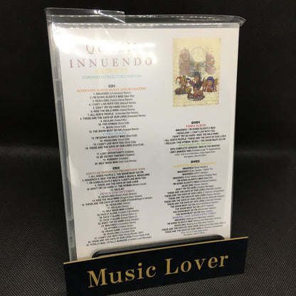 QUEEN / INNUENDO ARTIFACTS �• EXTRACTS EXPANDED COLLECTOR'S EDITION (4CD+3DVD)