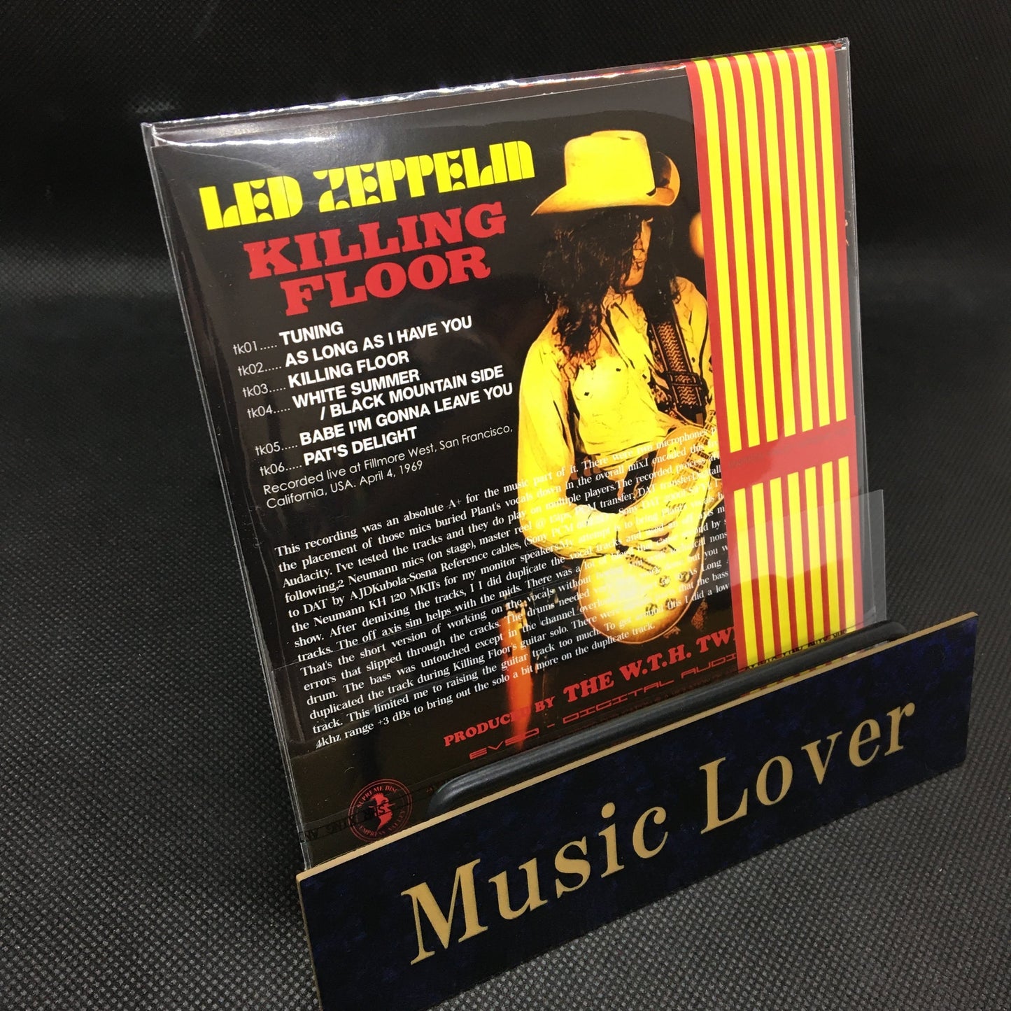 LED ZEPPELIN / KILLING FLOOR demix  (1CD)