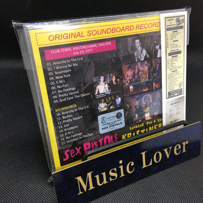 SEX PISTOLS / 1977 LOOKING FOR A KISS IN KRISTINEHAMN (1CD)