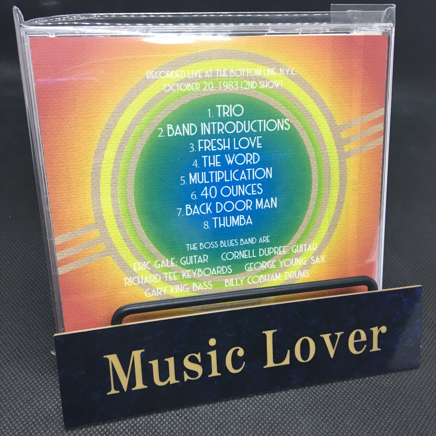 The Boss Blues Band feat. Gale, Dupree, Tee, Young,King & Cobham / Bottom Line Blues (1CDR)