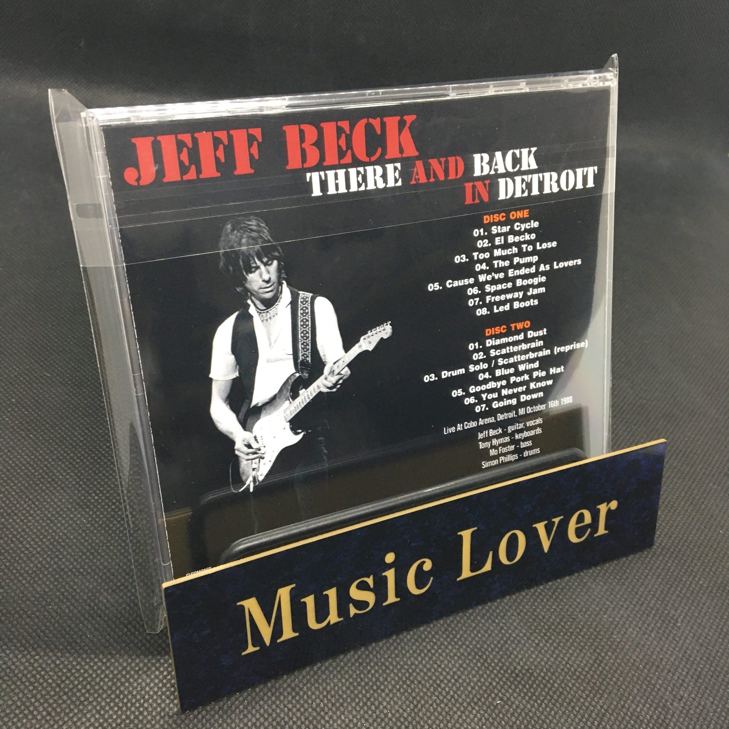 JEFF BECK / THERE AND BACK IN DETROIT (2CDR)