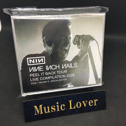 NINE INCH NAILS / PEEL IT BACK TOUR LIVE COMPILATION 2026 (4CDR+1BDR)