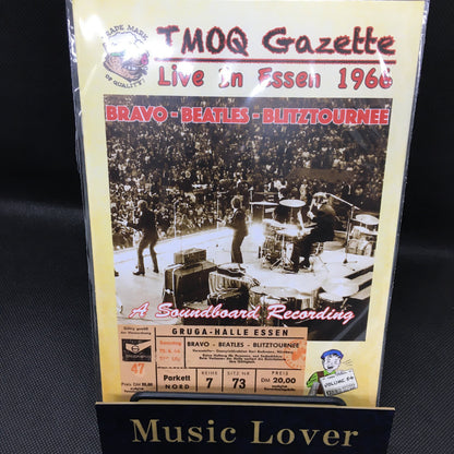 THE BEATLES / LIVE IN ESSEN 1966 BRAVO-BEATLES-BLITZTOURNEE (2CD HMC-BOOKLET)