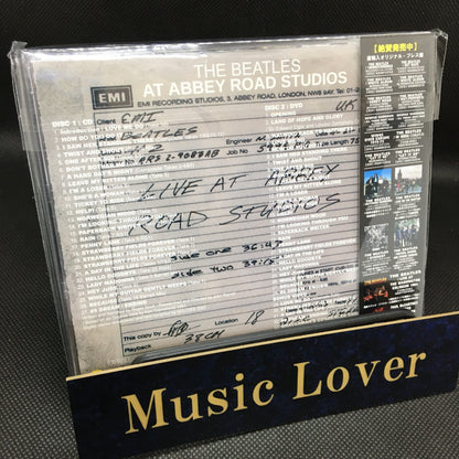 THE BEATLES / AT ABBEY ROAD STUDIOS EXPANDED AND REMASTERED NEW EDITION (1CD+1DVD)