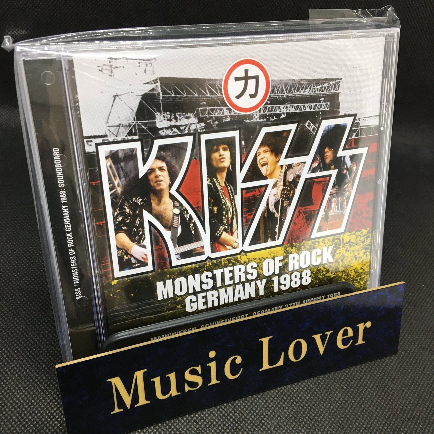 KISS / MONSTERS OF ROCK GERMANY 1988 SOUNDBOARD (1CD+1DVDR)