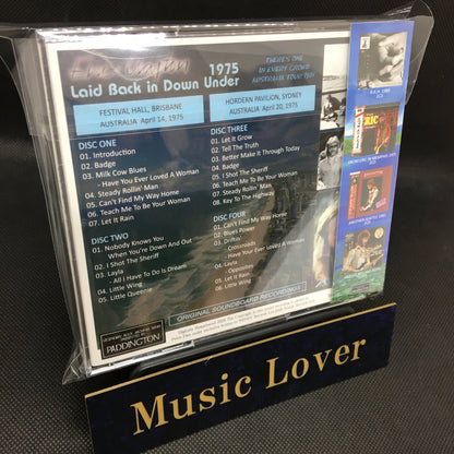 ERIC CLAPTON / 1975 LAID BACK IN DOWN UNDER (4CD)