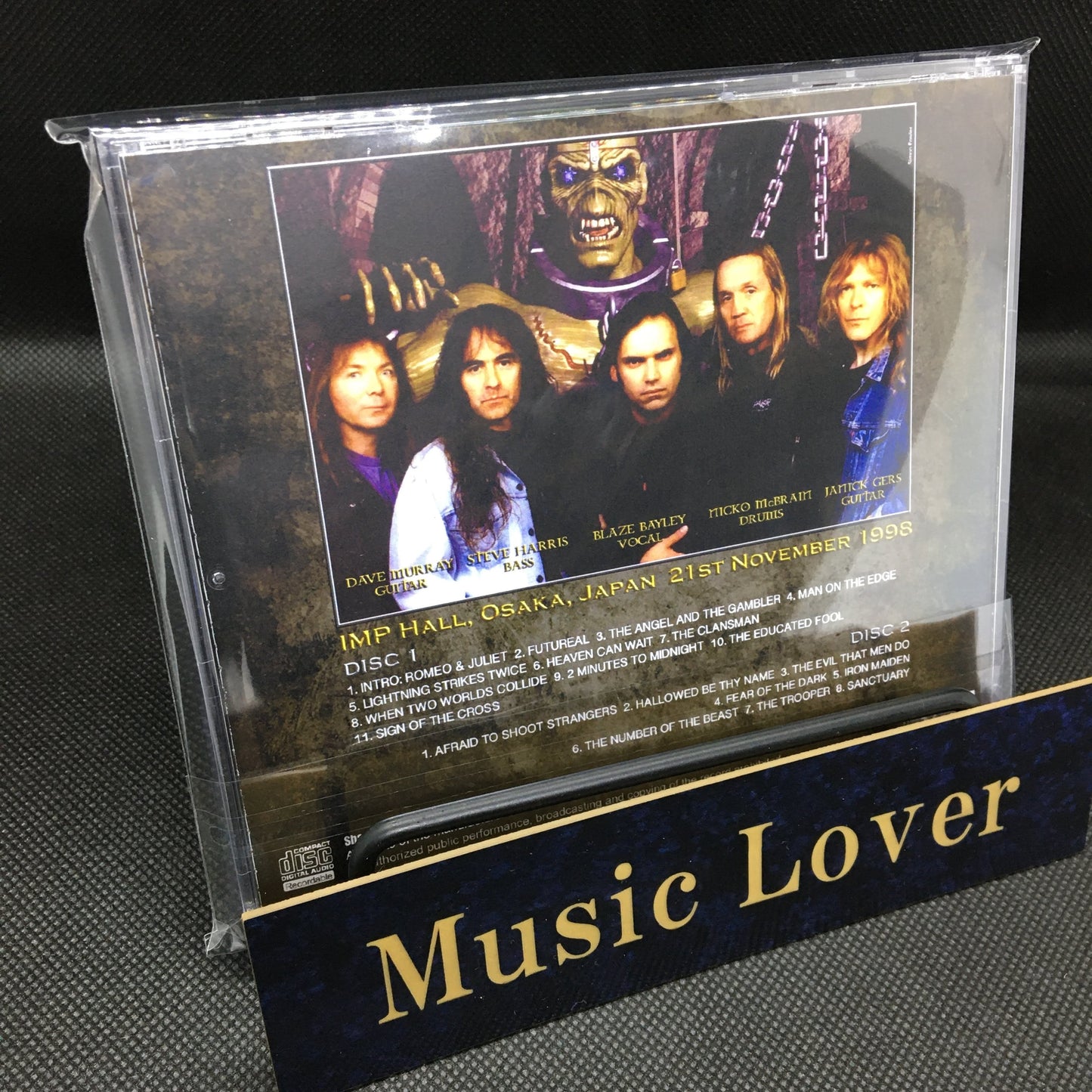 IRON MAIDEN / OSAKA 1998 (2CDR)
