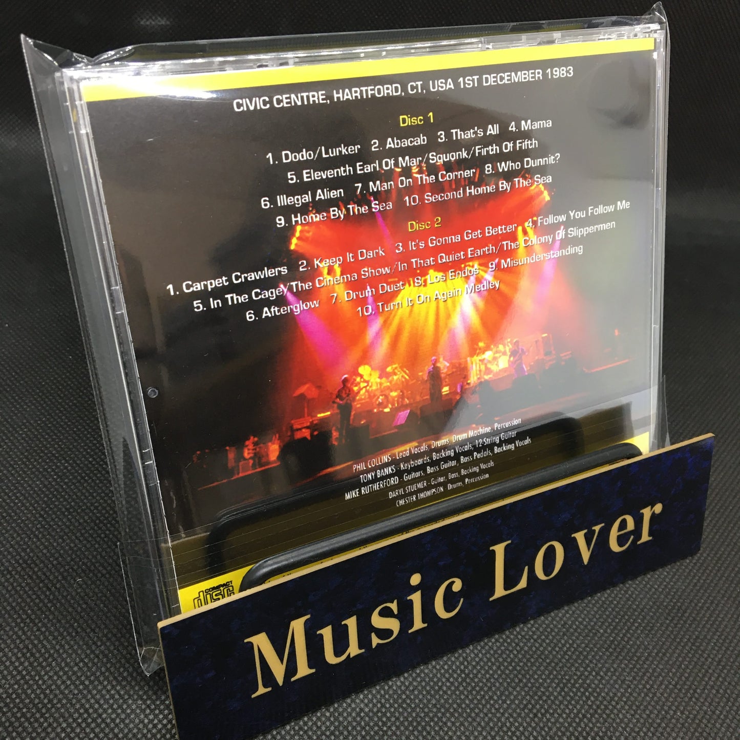GENESIS / HARTFORD 1983 SOUNDBOARD (2CDR)