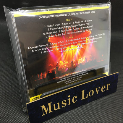 GENESIS / HARTFORD 1983 SOUNDBOARD (2CDR)