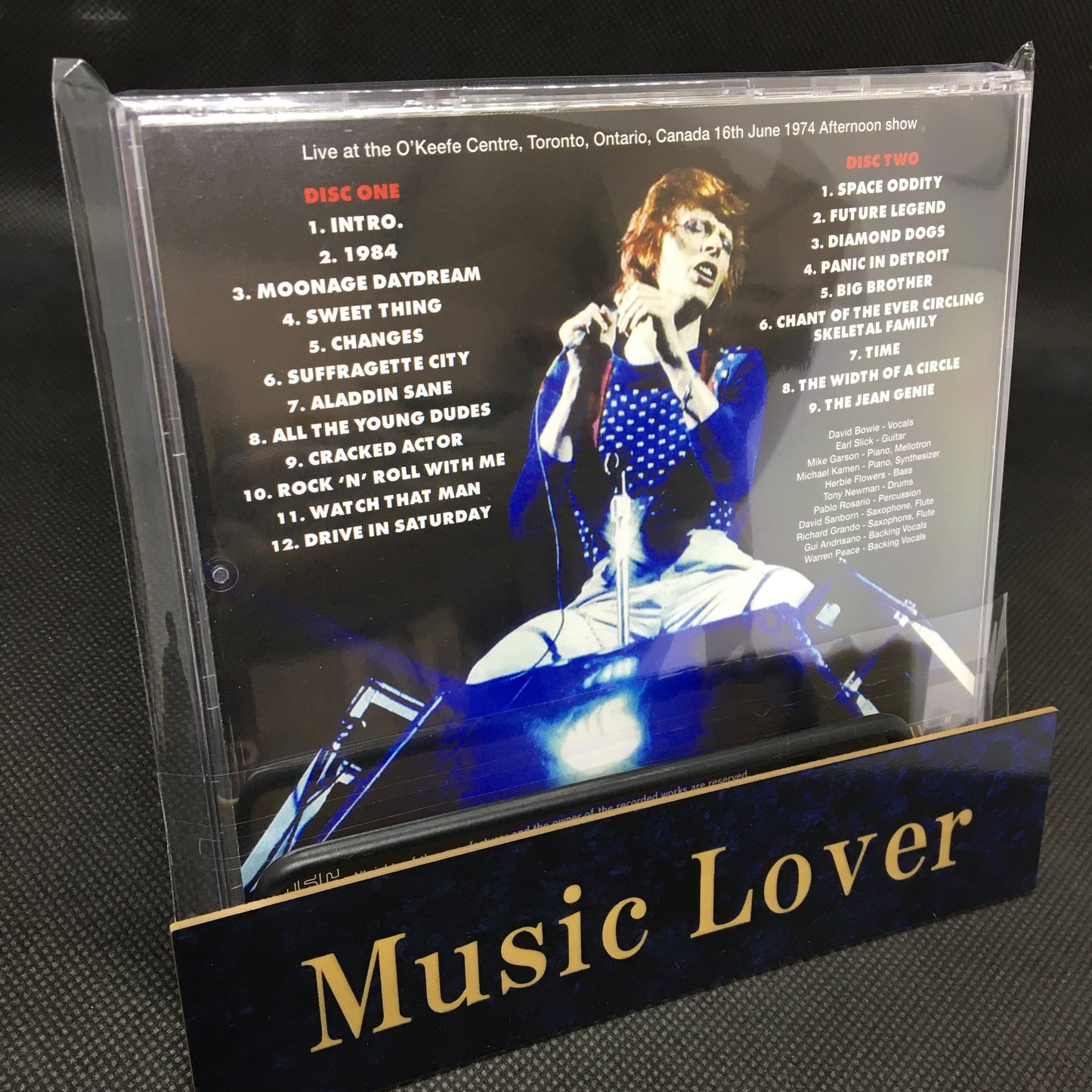 DAVID BOWIE / TORONTO 1974 AFTERNOON SHOW (2CD)