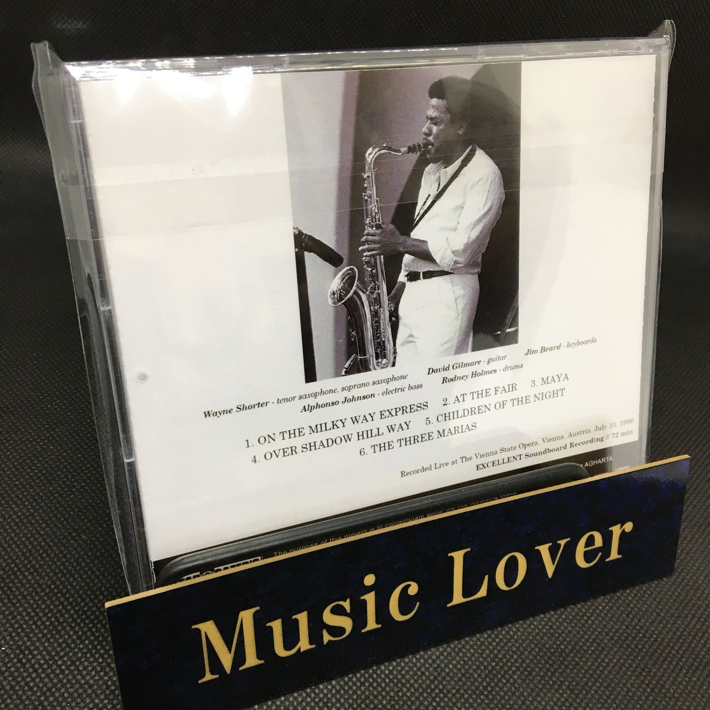 WAYNE SHORTER QUINTET / JAZZ FEST WIEN 1996 (1CDR)