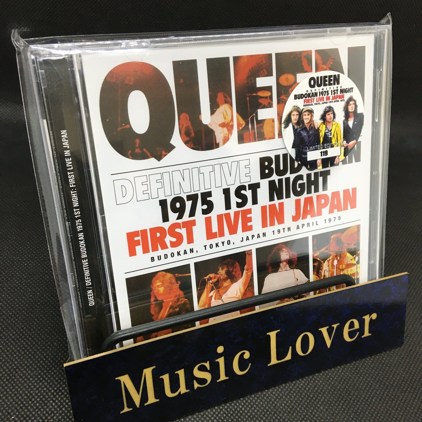 QUEEN / DEFINITIVE BUDOKAN 1975 1ST NIGHT FIRST LIVE IN JAPAN (2CD + Flyer Replica)