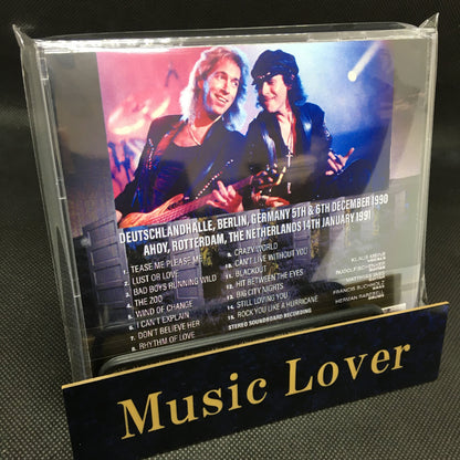 SCORPIONS / CAPTURED LIVE 1991 SOUNDBOARD (1CDR)