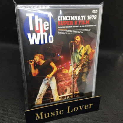 THE WHO / CINCINNATI 1979 SUPER 8 FILM (1DVDR)