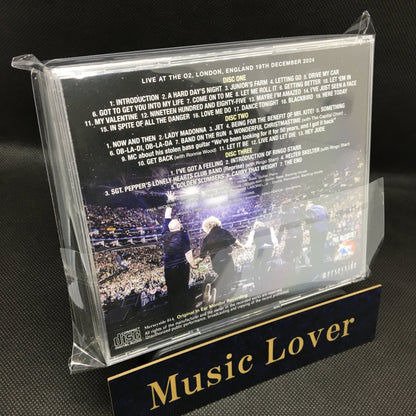 PAUL McCARTNEY / LONDON 2024 2ND NIGHT ‘GOT BACK’ FINAL SHOW ORIGINAL IN EAR MONITOR RECORDING (3CD)