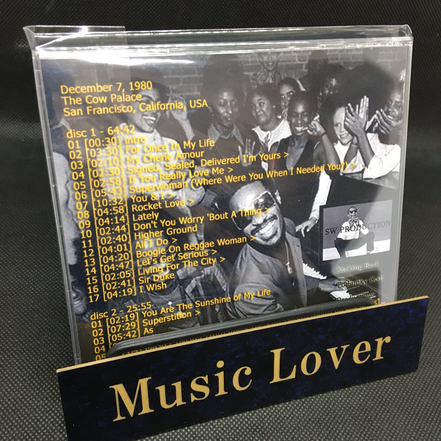 Stevie Wonder / The Cow Palace 1980 (2CDR)