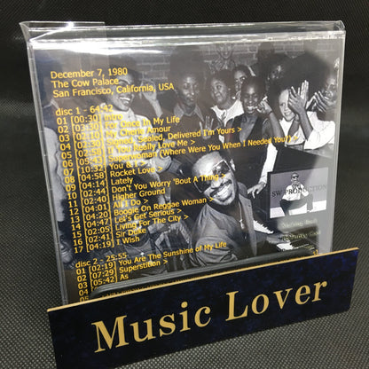 Stevie Wonder / The Cow Palace 1980 (2CDR)