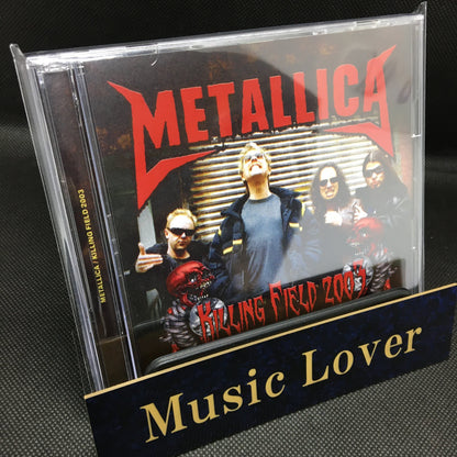 METALLICA / KILLING FIELD 2003 STEREO SOUNDBOARD (2CDR)