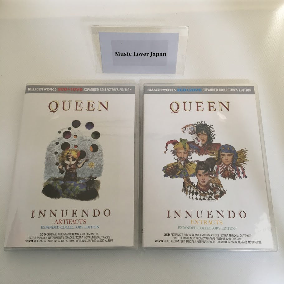 QUEEN / INNUENDO ARTIFACTS �• EXTRACTS EXPANDED COLLECTOR'S EDITION (4CD+3DVD)