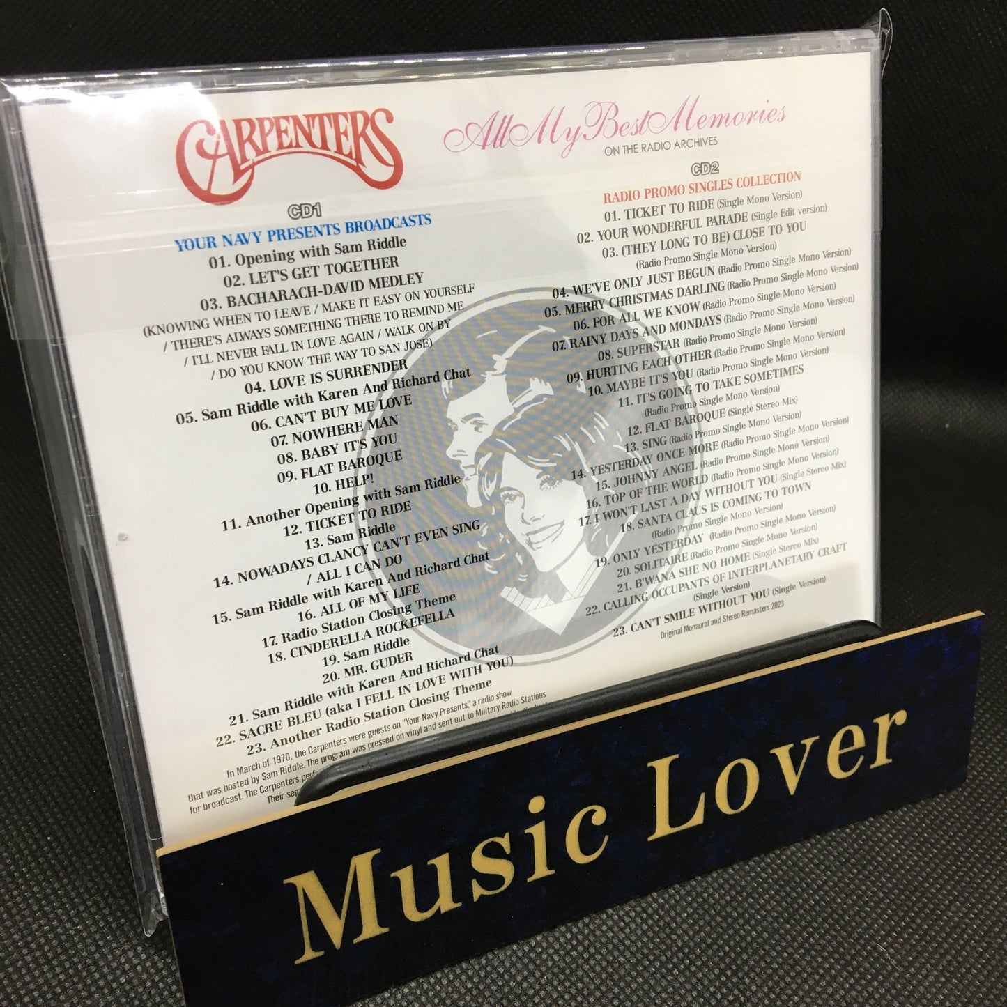 CARPENTERS / AT THE BBC 1971-1976 & MAKE YOUR OWN KIND OF MUSIC 4 other title sets (5CD+3DVD)