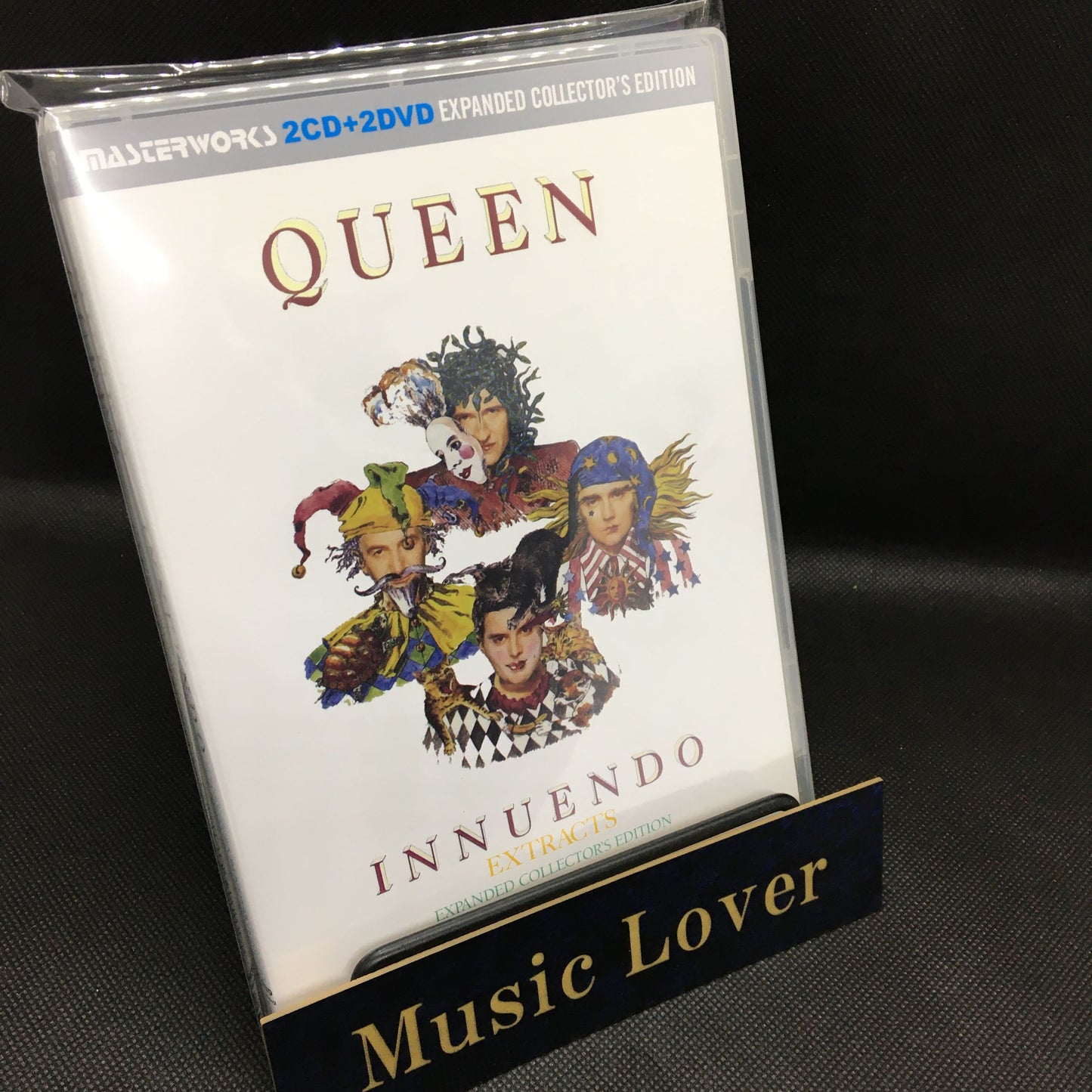QUEEN / INNUENDO ARTIFACTS �• EXTRACTS EXPANDED COLLECTOR'S EDITION (4CD+3DVD)