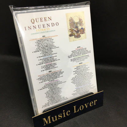 QUEEN / INNUENDO ARTIFACTS �• EXTRACTS EXPANDED COLLECTOR'S EDITION (4CD+3DVD)