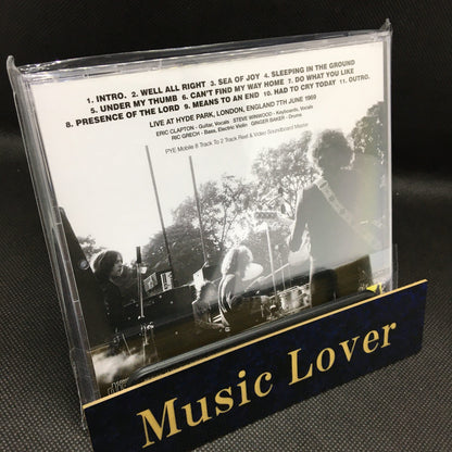 BLIND FAITH / HYDE PARK 1969 COMPLETE SOUNDBOARD (1CD)