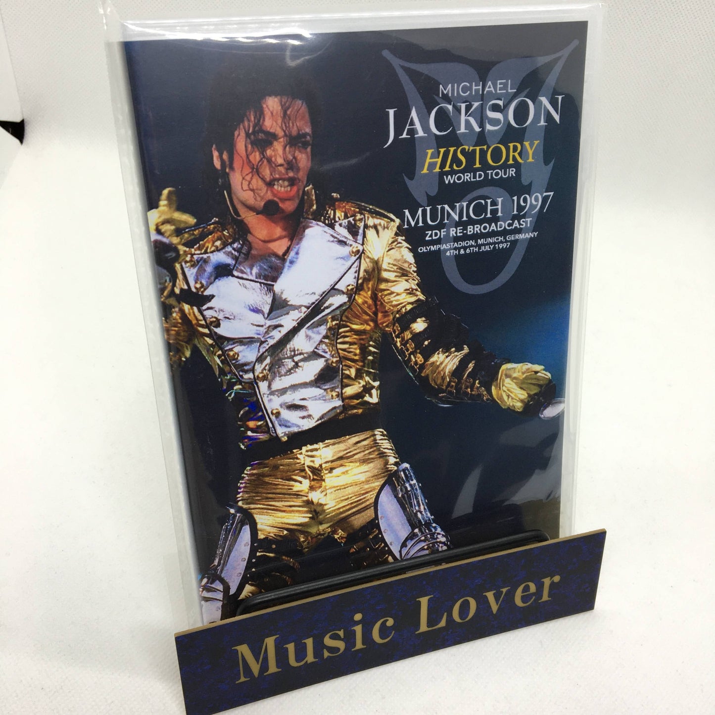 MICHAEL JACKSON / MUNICH 1997 ZDF RE-BROADCAST (1DVDR)