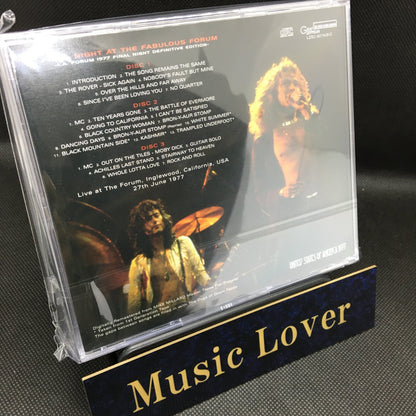 LED ZEPPELIN / FINAL NIGHT AT THE FABULOUS FORUM (3CD+3CDR)