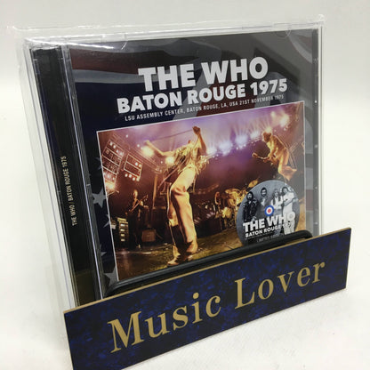 THE WHO / BATON ROUGE 1975 (2CD)