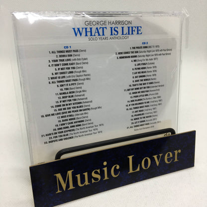 George Harrison What Is Life Solo Years Anthology CD 2 Discs 44 Tracks Music F/S