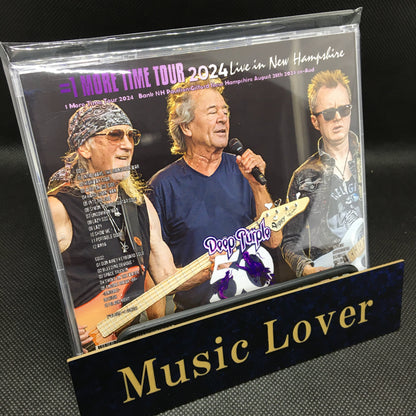 Deep Purple / 1 More Time Tour 2024 (2CDR) Bank NH Pavilion Gilford New Hampshire