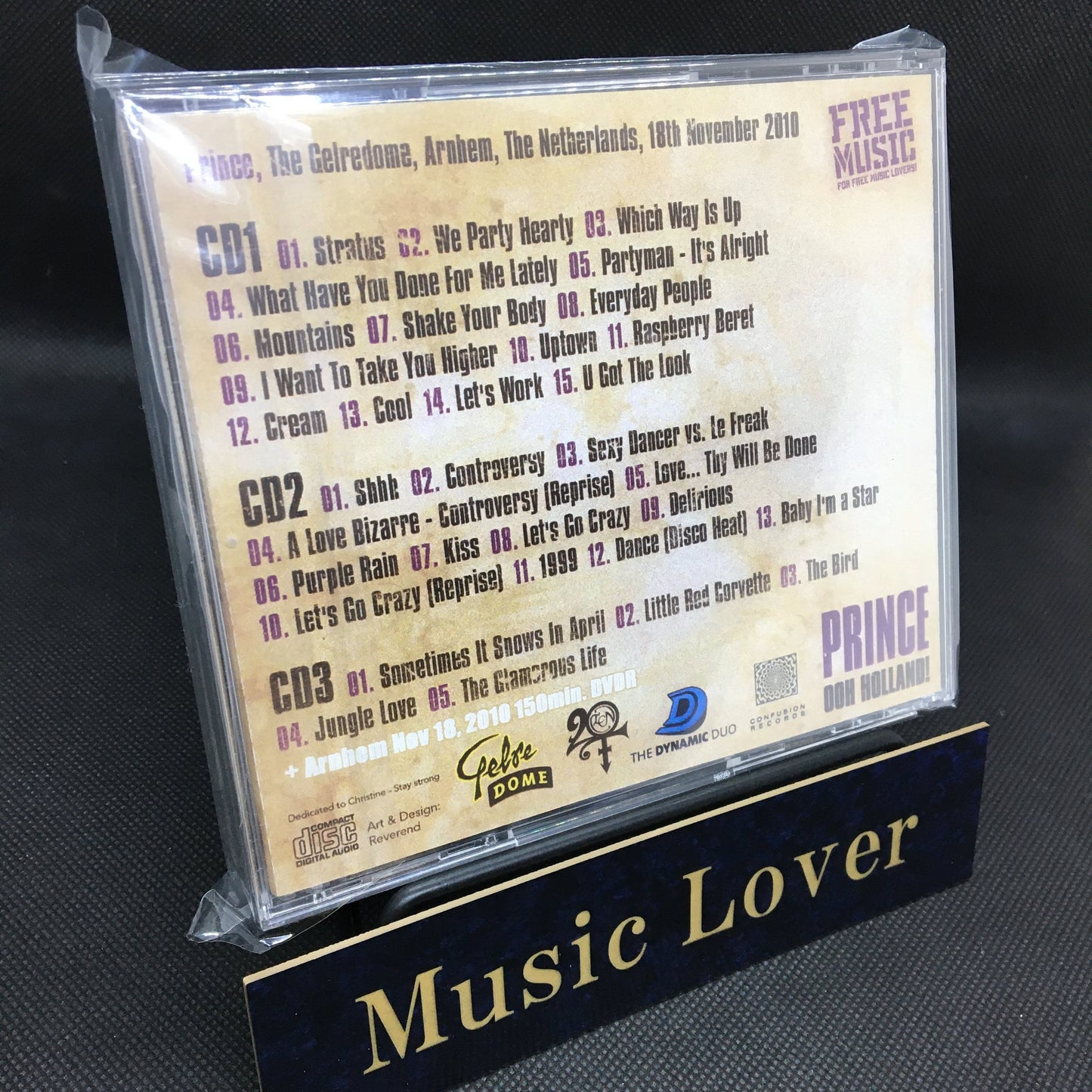 Prince / Ooh Holland (3CDR+1DVDR)