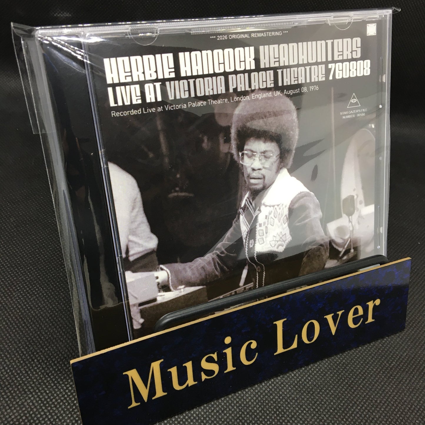 HERBIE HANCOCK AND THE HEADHUNTERS / LIVE AT VICTORIA PALACE THEATRE 760808 (1CDR)