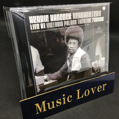 HERBIE HANCOCK AND THE HEADHUNTERS / LIVE AT VICTORIA PALACE THEATRE 760808 (1CDR)