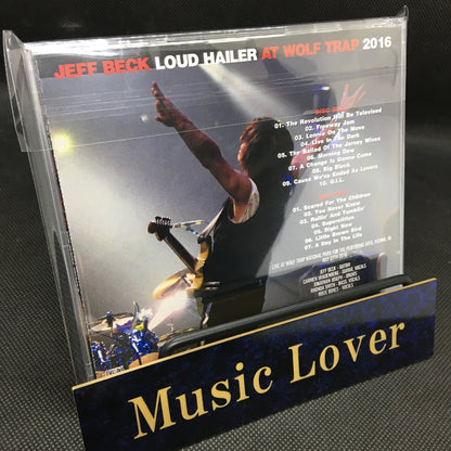 JEFF BECK / LOUD HAILER AT WOLF TRAP (2CDR)