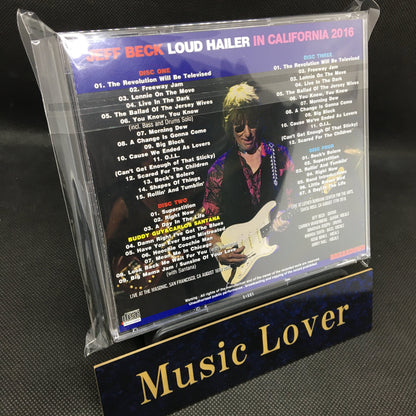 JEFF BECK / LOUD HAILER IN CALIFORNIA 2016 (4CDR)