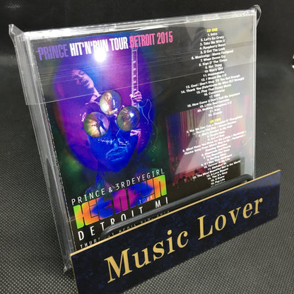 PRINCE / HIT 'N' RUN TOUR DETROIT 2015 STEREO SOUNDBOARD (2CDR)