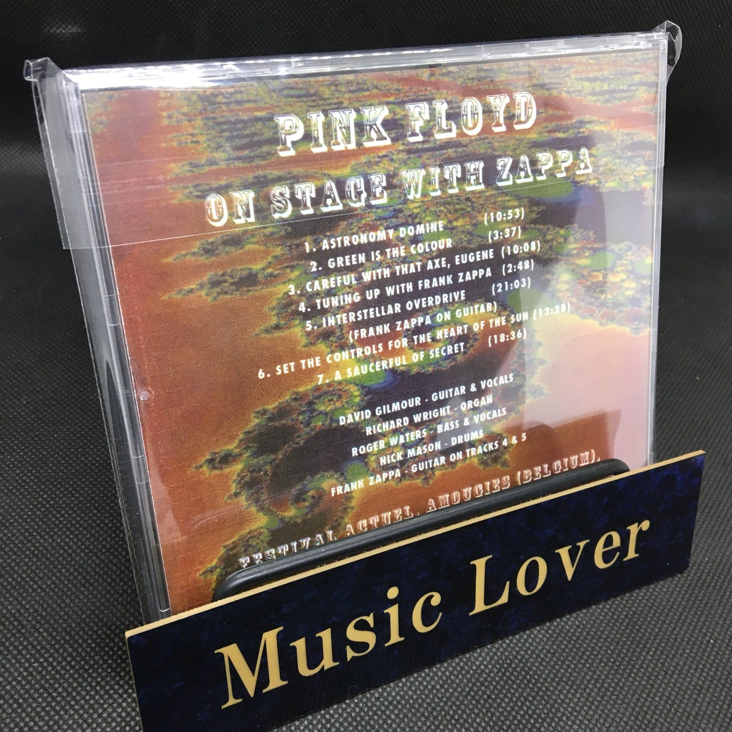 PINK FLOYD / ON STAGE WITH ZAPPA (1CDR)