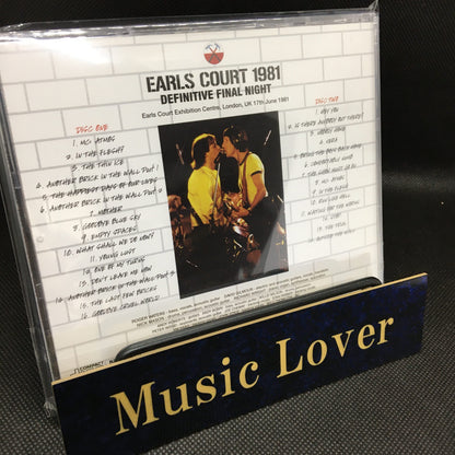 PINK FLOYD / EARLS COURT 1981 DEFINITIVE FINAL NIGHT 【2CD】