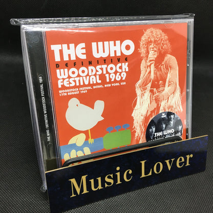THE WHO / DEFINITIVE WOODSTOCK FESTIVAL 1969 (1CD+1DVD)
