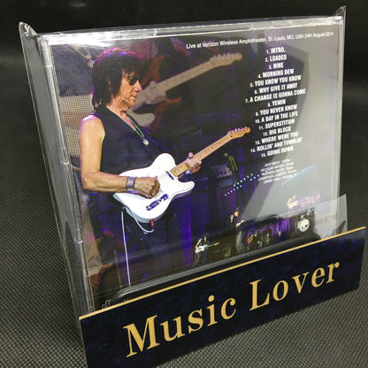 JEFF BECK / ST. LOUIS 2014 with new artworks SOUNDBOARD (1CD)