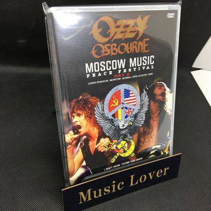 OZZY OSBOURNE / MOSCOW MUSIC PEACE FESTIVAL DAY 2 PRO SHOT (2DVDR)