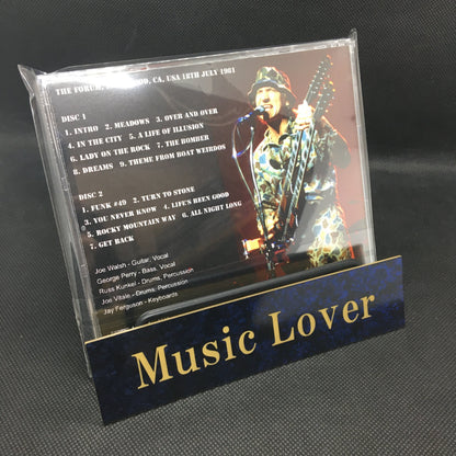 JOE WALSH / L.A. FORUM 1981 MIKE MILLARD FIRST GENERATION TAPES (2CDR)