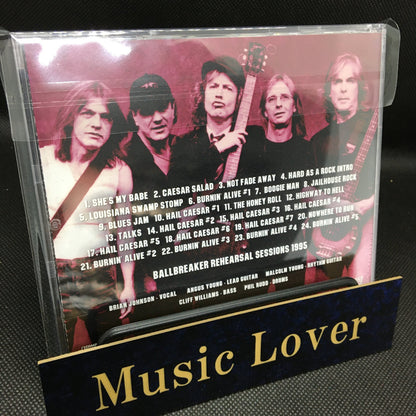 AC/DC / BALLBREAKER SESSIONS SOUNDBOARD (1CDR)