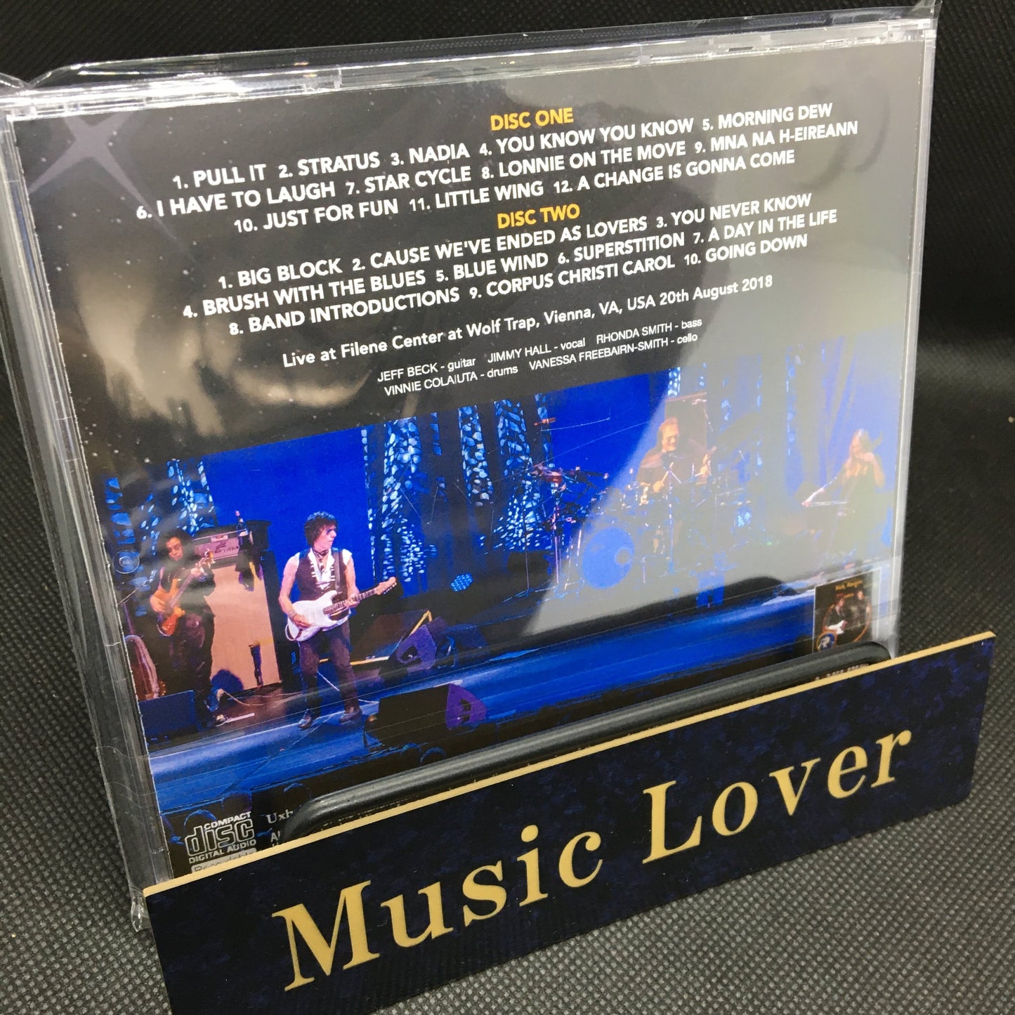 JEFF BECK / WOLF TRAP 2018 (2CDR)