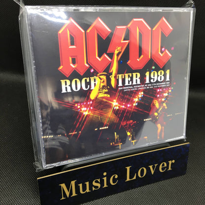 AC/DC / ROCHESTER 1981 SOUNDBOARD (2CDR+1DVDR)