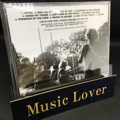 BLIND FAITH / HYDE PARK 1969 COMPLETE SOUNDBOARD (1CD)