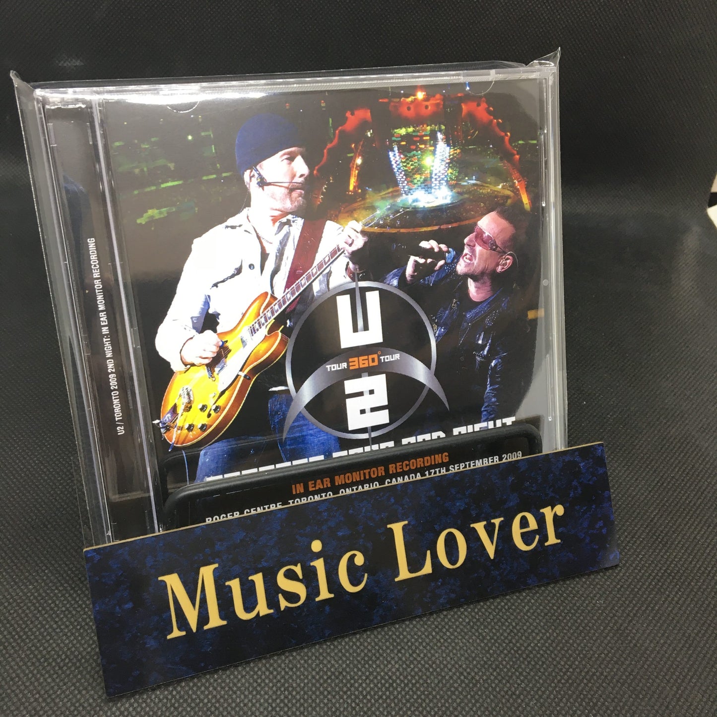 U2 / TORONTO 2009 2ND NIGHT IN EAR MONITOR RECORDING (2CDR)